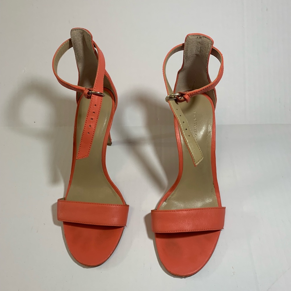 Ann Taylor Orange Heels